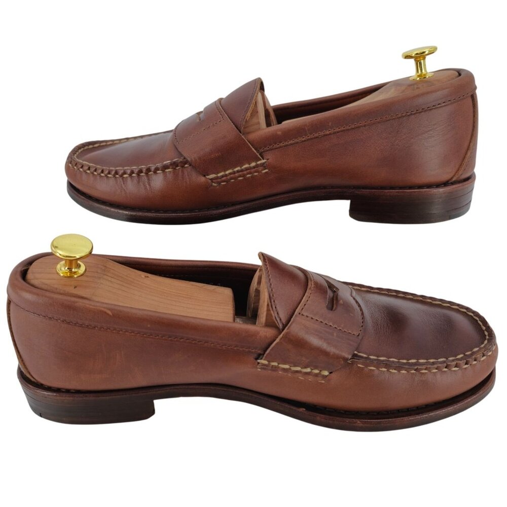 Cole Haan Pinch Maine Classic Penny Loafers Mens 10M Brown Leather Dress Shoes - Picture 6 of 10